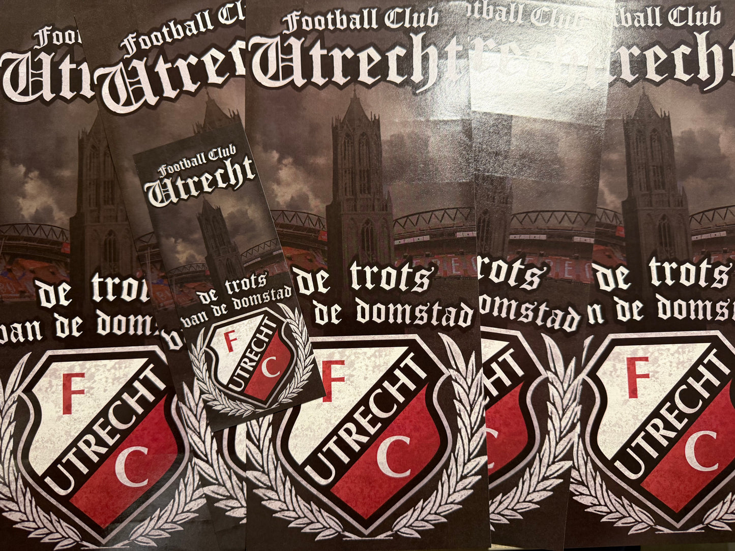 Trots van de Domstad XXL sticker