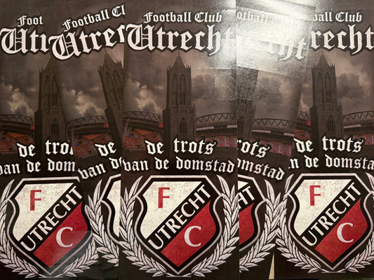 Trots van de Domstad XXL sticker