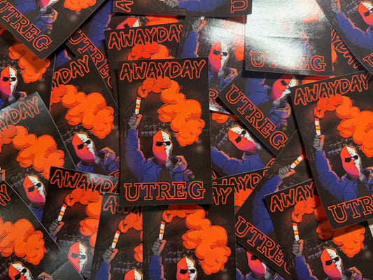 Utreg Awayday sticker